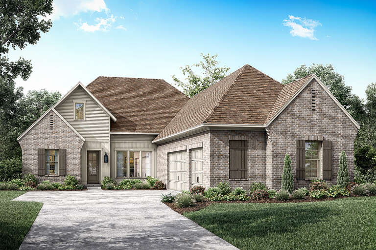 House Plan House Plan #27263 Front Elevation 