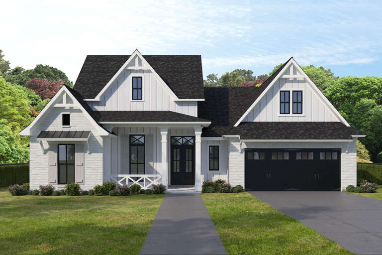 House Plan House Plan #27283 Front Elevation 