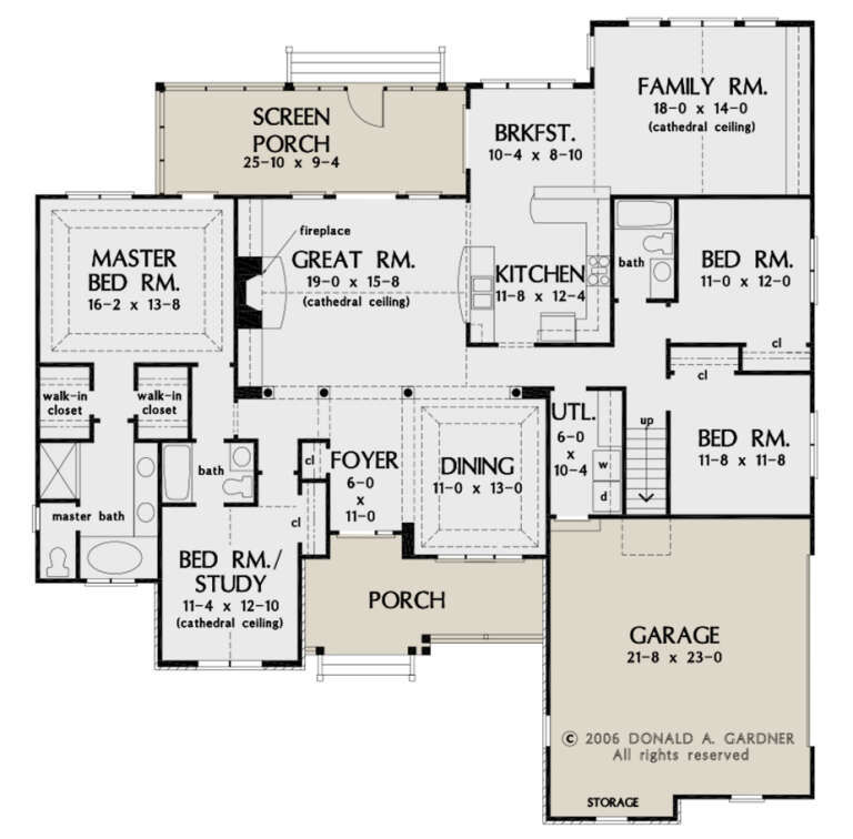 House Plan House Plan #27302 Drawing 1