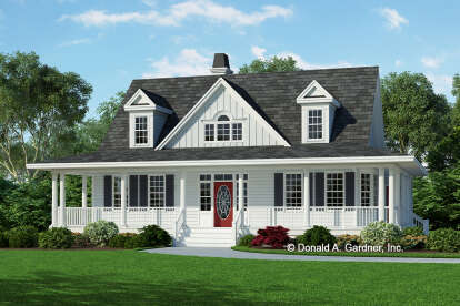 Country House Plan #2865-00232 Elevation Photo