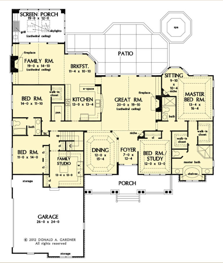 House Plan House Plan #27326 Drawing 1