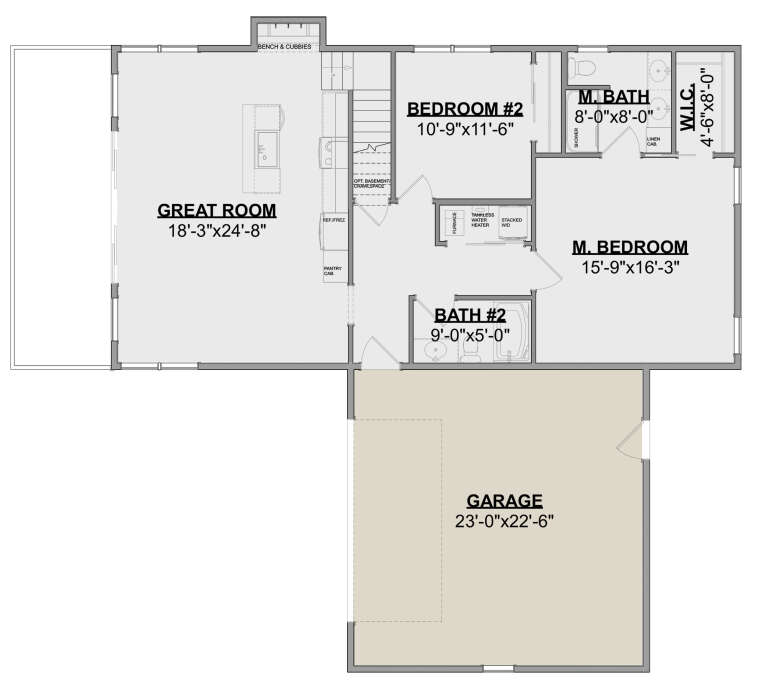House Plan House Plan #27363 Drawing 1