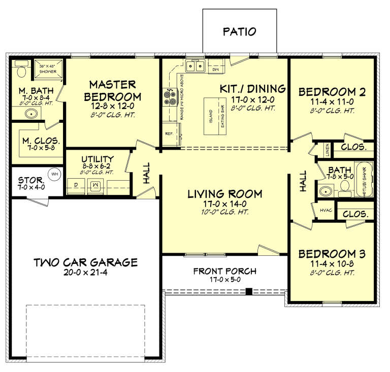 House Plan House Plan #27372 Drawing 1