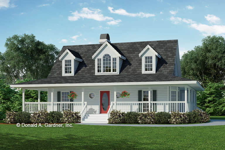 House Plan House Plan #27382 Front Elevation 