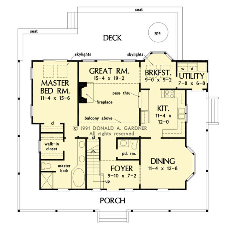 House Plan House Plan #27382 Drawing 1