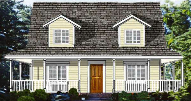 House Plan House Plan #274 Front Elevation