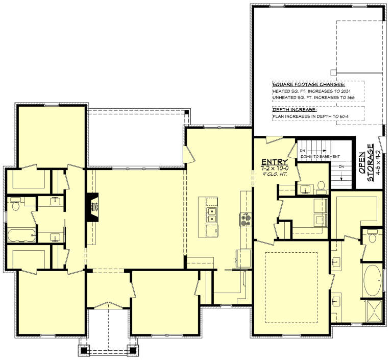 House Plan House Plan #27438 Drawing 2