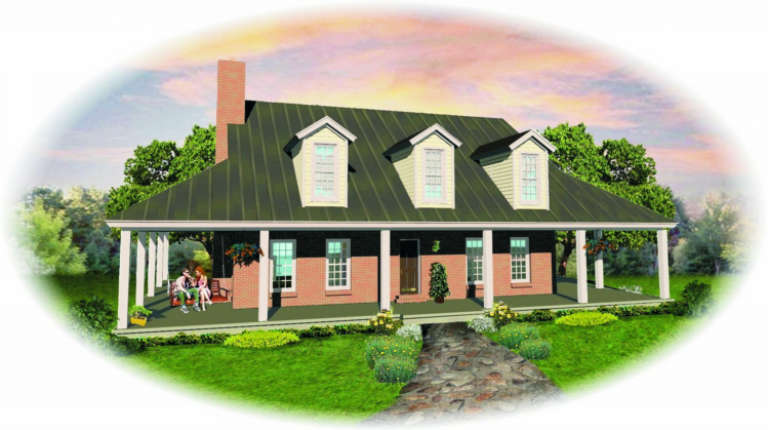 House Plan House Plan #2746 Front Elevation
