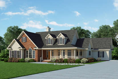 Country House Plan #2865-00282 Elevation Photo
