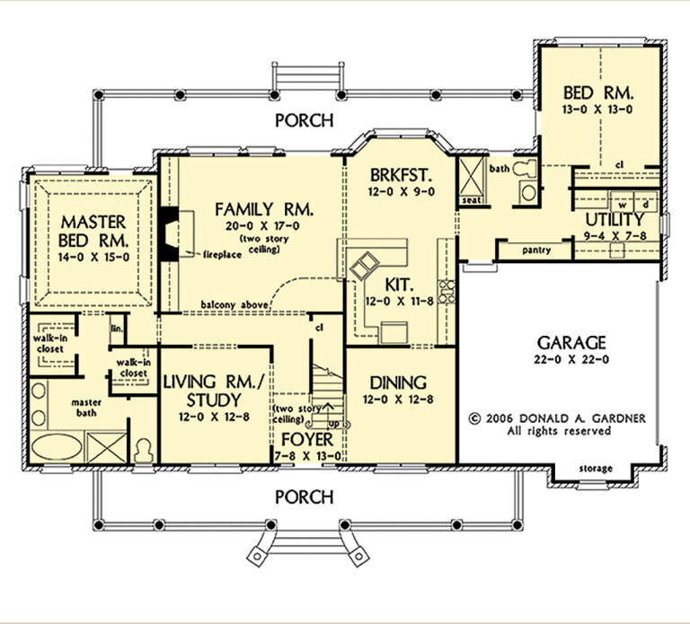 House Plan House Plan #27487 Drawing 1