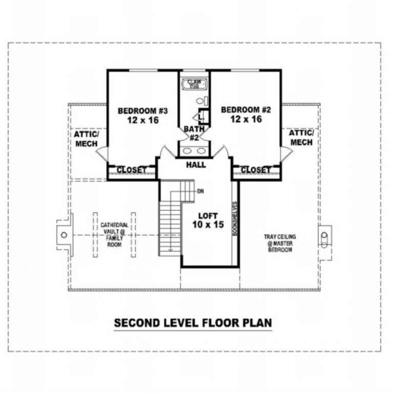 House Plan House Plan #2750 Drawing 2