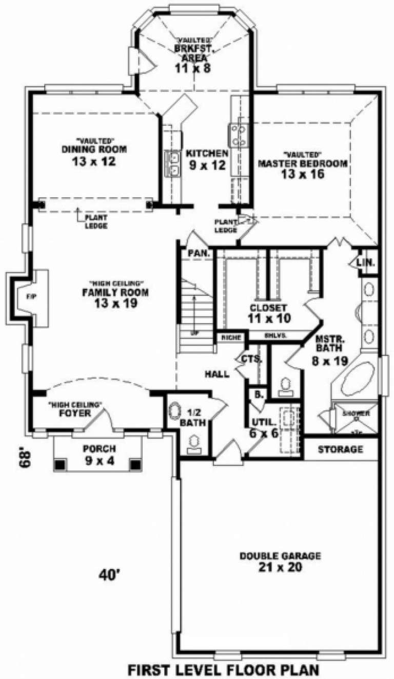 House Plan House Plan #2762 Drawing 1