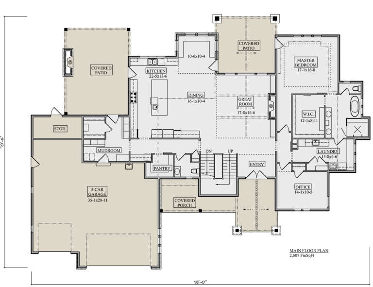 House Plan House Plan #27656 Drawing 1