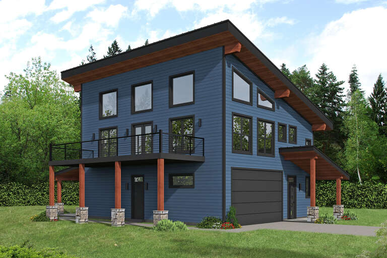House Plan House Plan #27683 Front Elevation 