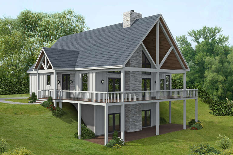 House Plan House Plan #27688 Front Elevation 