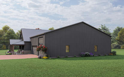Barn House Plan #5032-00172 Elevation Photo