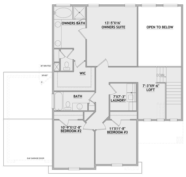 House Plan House Plan #27740 Drawing 2