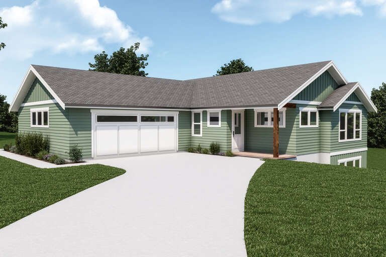 House Plan House Plan #27748 Front Elevation 