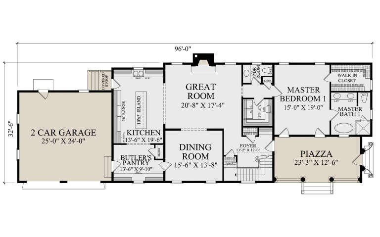 House Plan House Plan #27789 Drawing 1