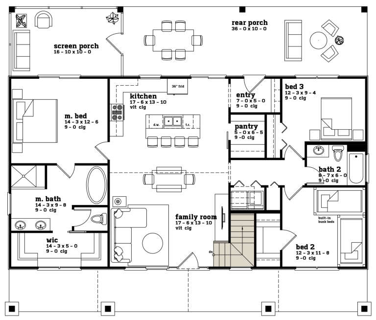 House Plan House Plan #27790 Drawing 5