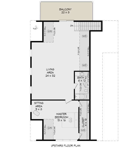 Second Floor for House Plan #940-00630