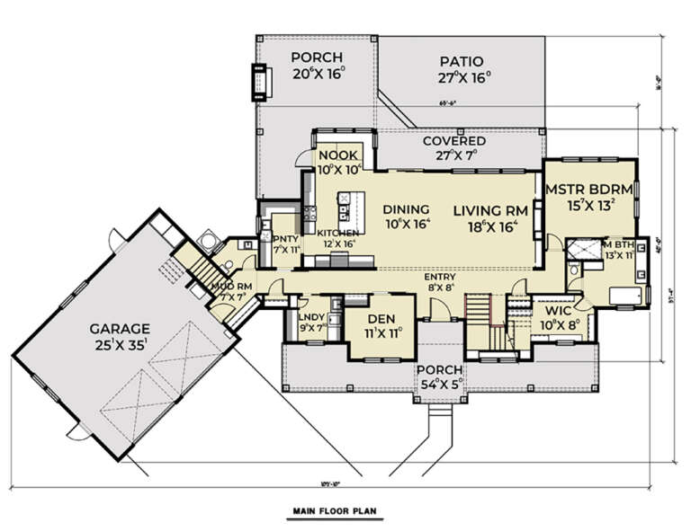 House Plan House Plan #27851 Drawing 1