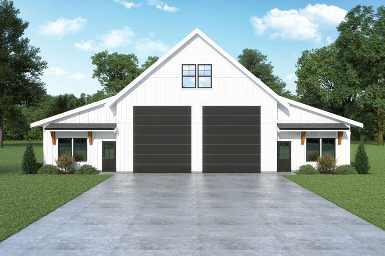 House Plan House Plan #27874 Front Elevation 