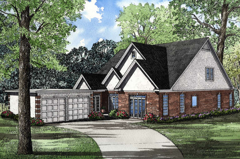 House Plan House Plan #2788 Front Elevation 