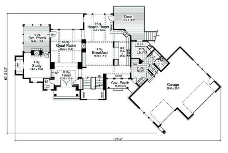 House Plan House Plan #2789 Drawing 1