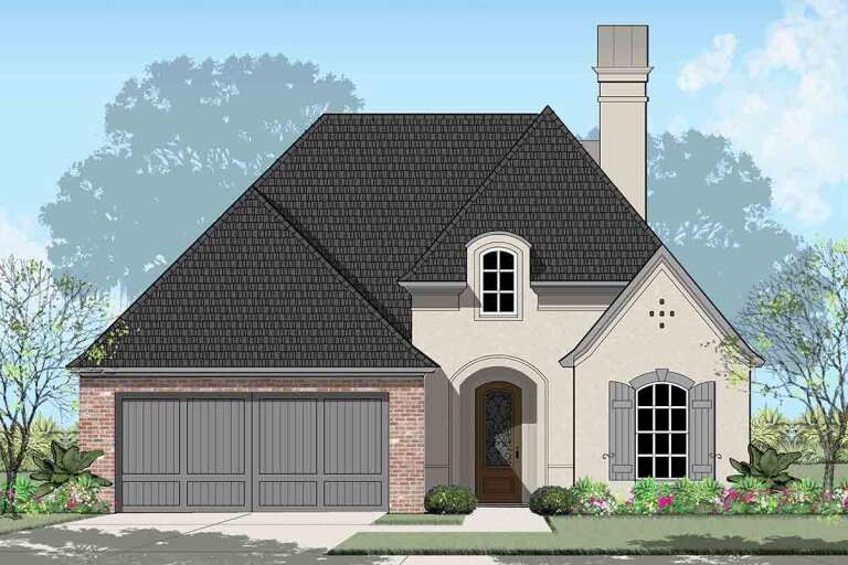 House Plan House Plan #27895 Front Elevation 