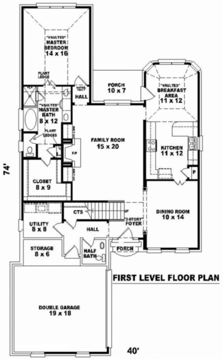 House Plan House Plan #2791 Drawing 1