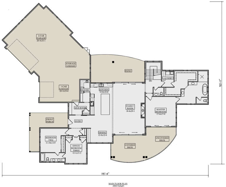 House Plan House Plan #27914 Drawing 1