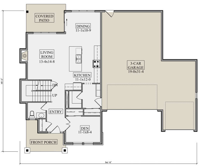 House Plan House Plan #27920 Drawing 1