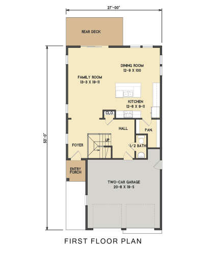 Main Floor  for House Plan #4351-00051