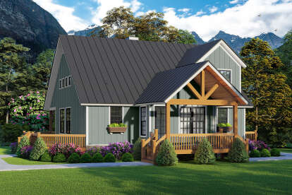 Craftsman House Plan #940-00647 Elevation Photo