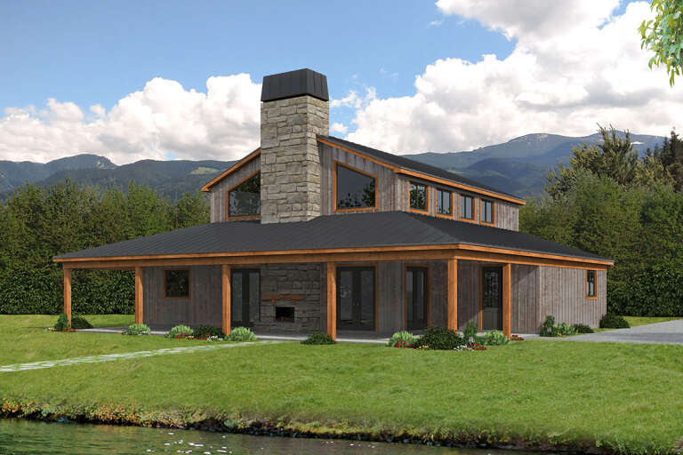 House Plan House Plan #27962 Front Elevation 