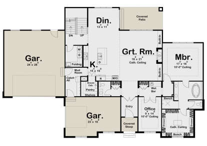 Main Floor  for House Plan #963-00690