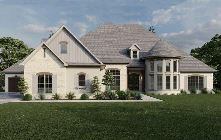 House Plan House Plan #28012 Front Elevation 
