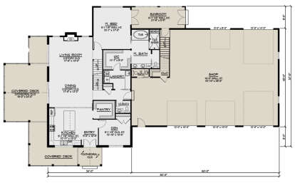 Main Floor  for House Plan #5032-00184