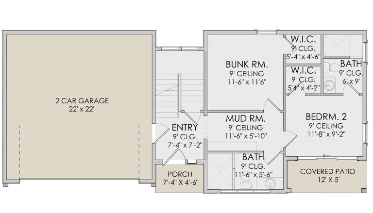 House Plan House Plan #28073 Drawing 1
