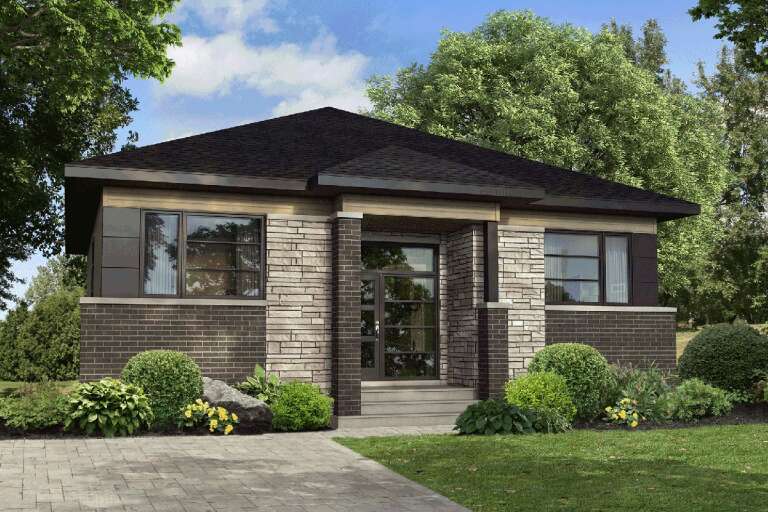 House Plan House Plan #28105 Front Elevation 