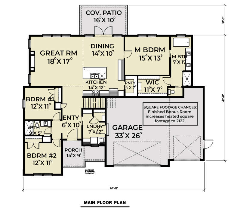 House Plan House Plan #28137 Drawing 1