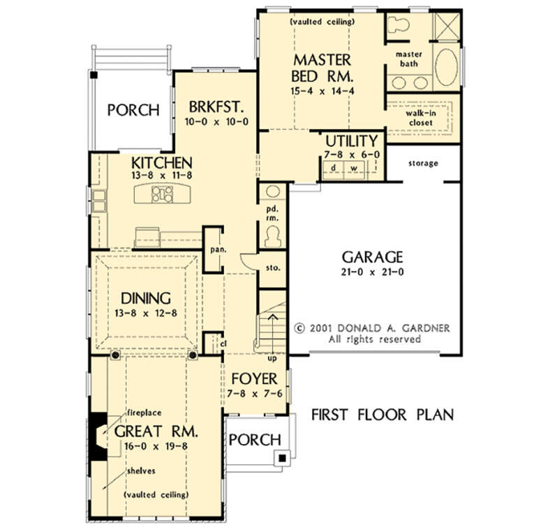 House Plan House Plan #28147 Drawing 1