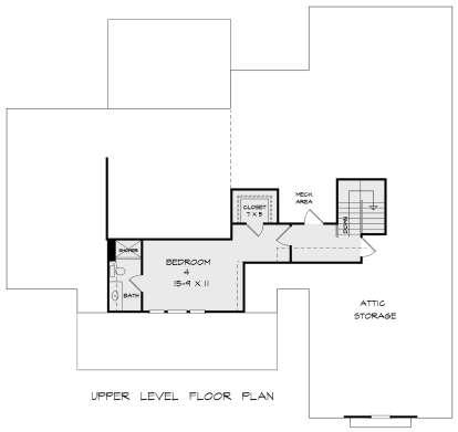 Second Floor for House Plan #6082-00215