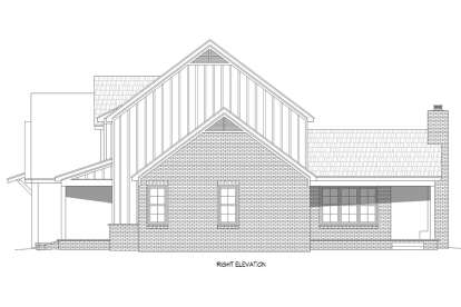 Farmhouse House Plan #940-00679 Elevation Photo