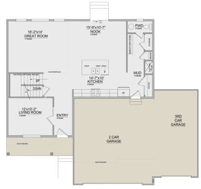 Main Floor  for House Plan #8768-00115