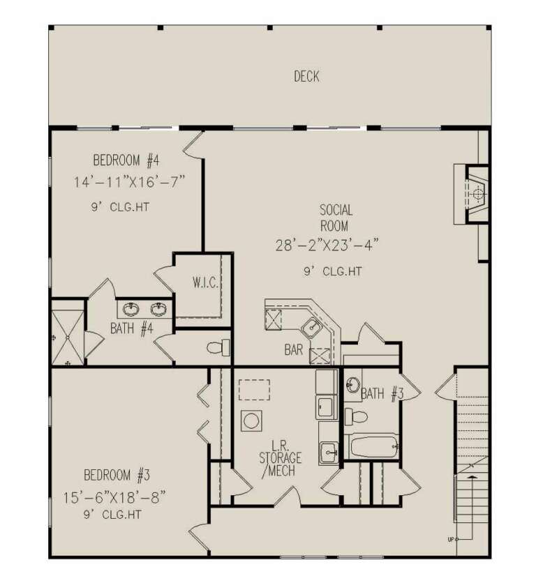 House Plan House Plan #28243 Drawing 2