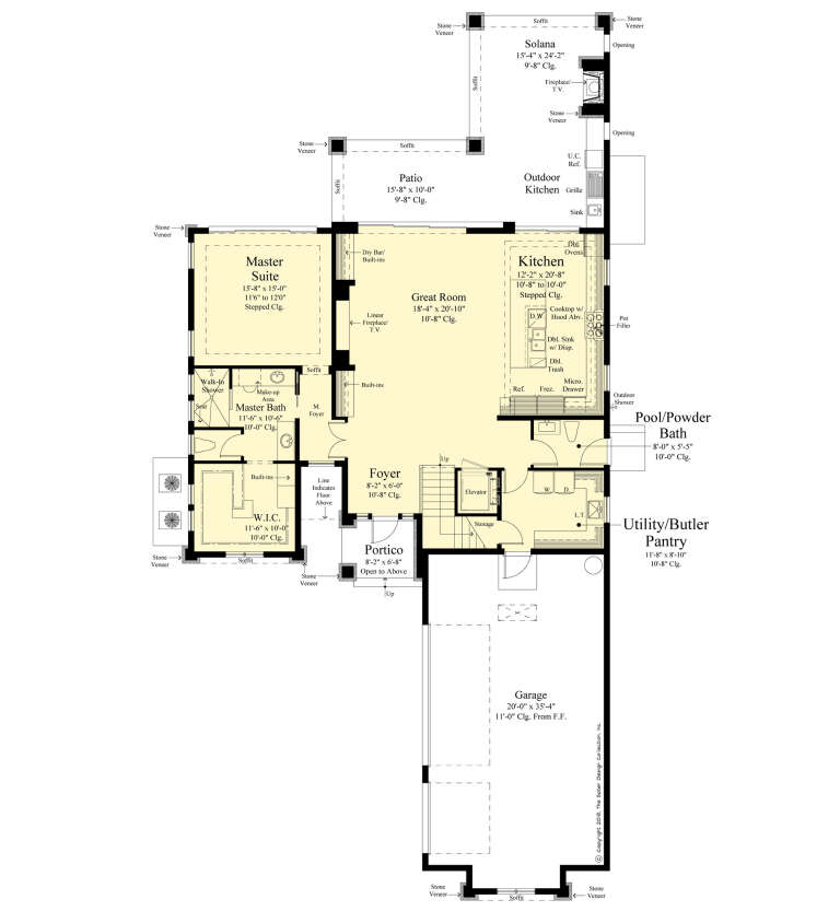 House Plan House Plan #28245 Drawing 1