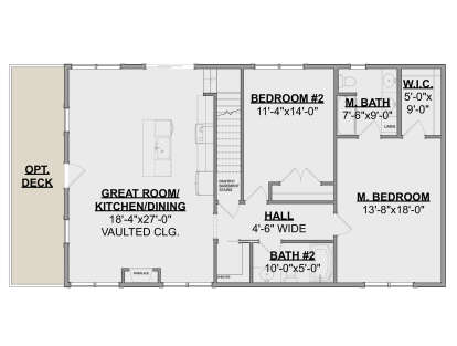 Main Floor  for House Plan #1462-00059