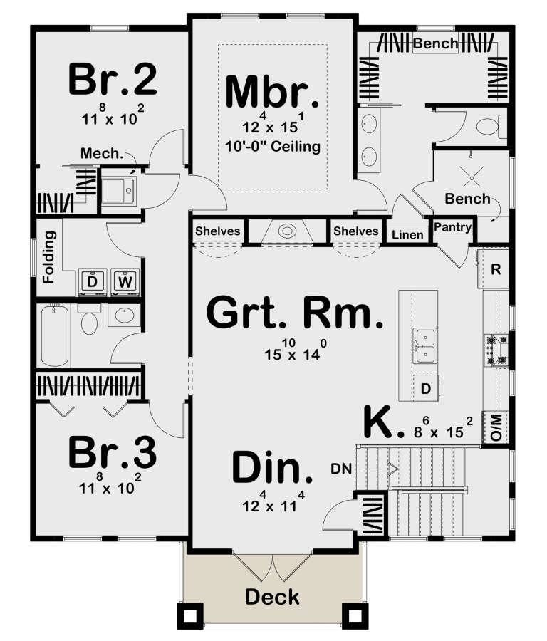 House Plan House Plan #28304 Drawing 2